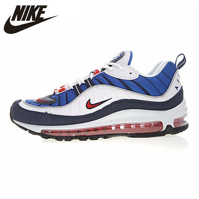 NIKE AIR MAX 98 Men's Running Shoes Wear-resistant Lightweight Support Outdoor Sneakers 640744-100