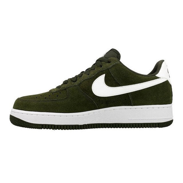 Nike Air Force1 Men Skateboarding Shoes Wear Resistant Breathable Lightweight Outdoor Shoes 820266-301